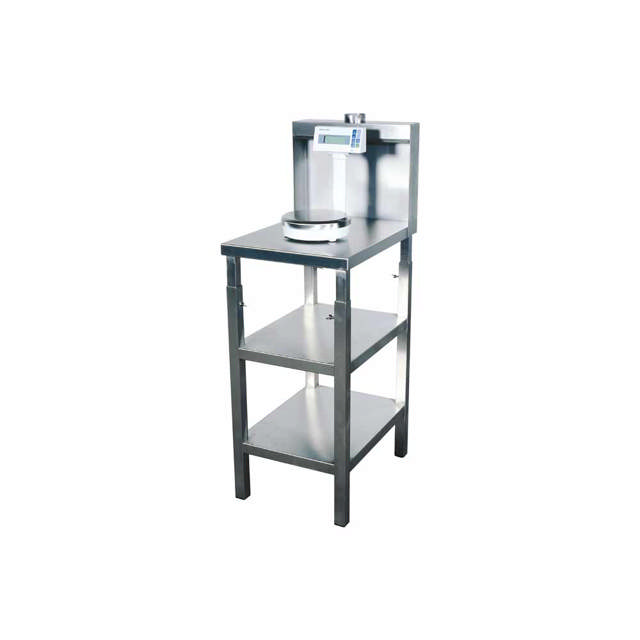 Table de pesée en inox