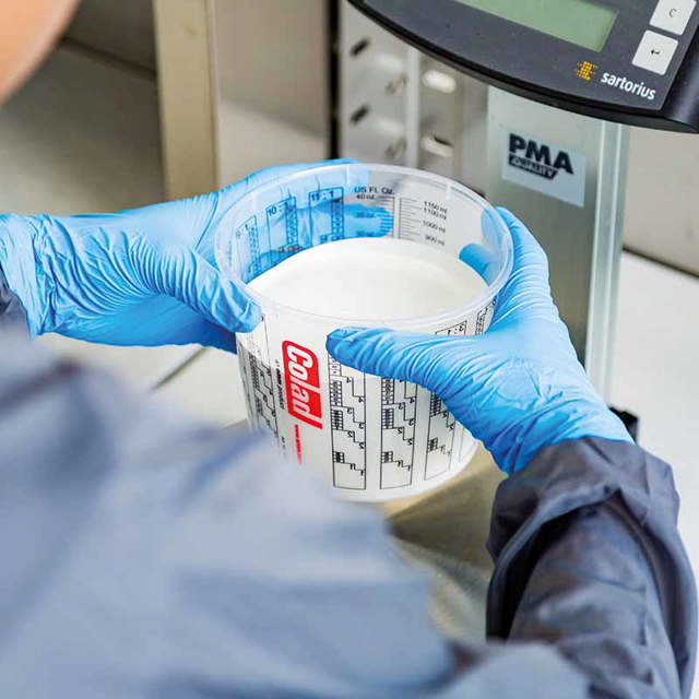 Table de pesée en inox