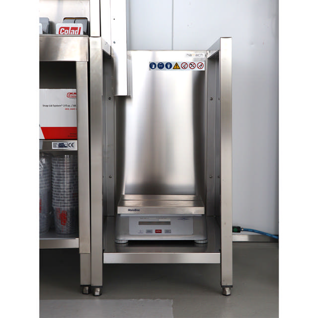 Table de pesage industrielle – pour le traitement des volumes de peinture industrielle 