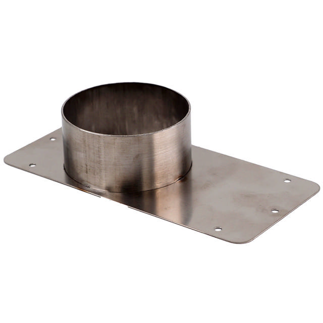 Adaptateur latéral 80 mm - Acier inoxydable