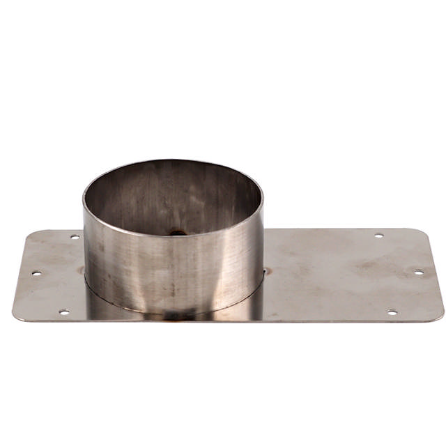 Adaptateur latéral 80 mm - Acier inoxydable