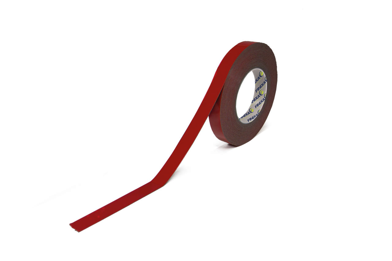 DZB - Dubbelzijdige kleefband rood