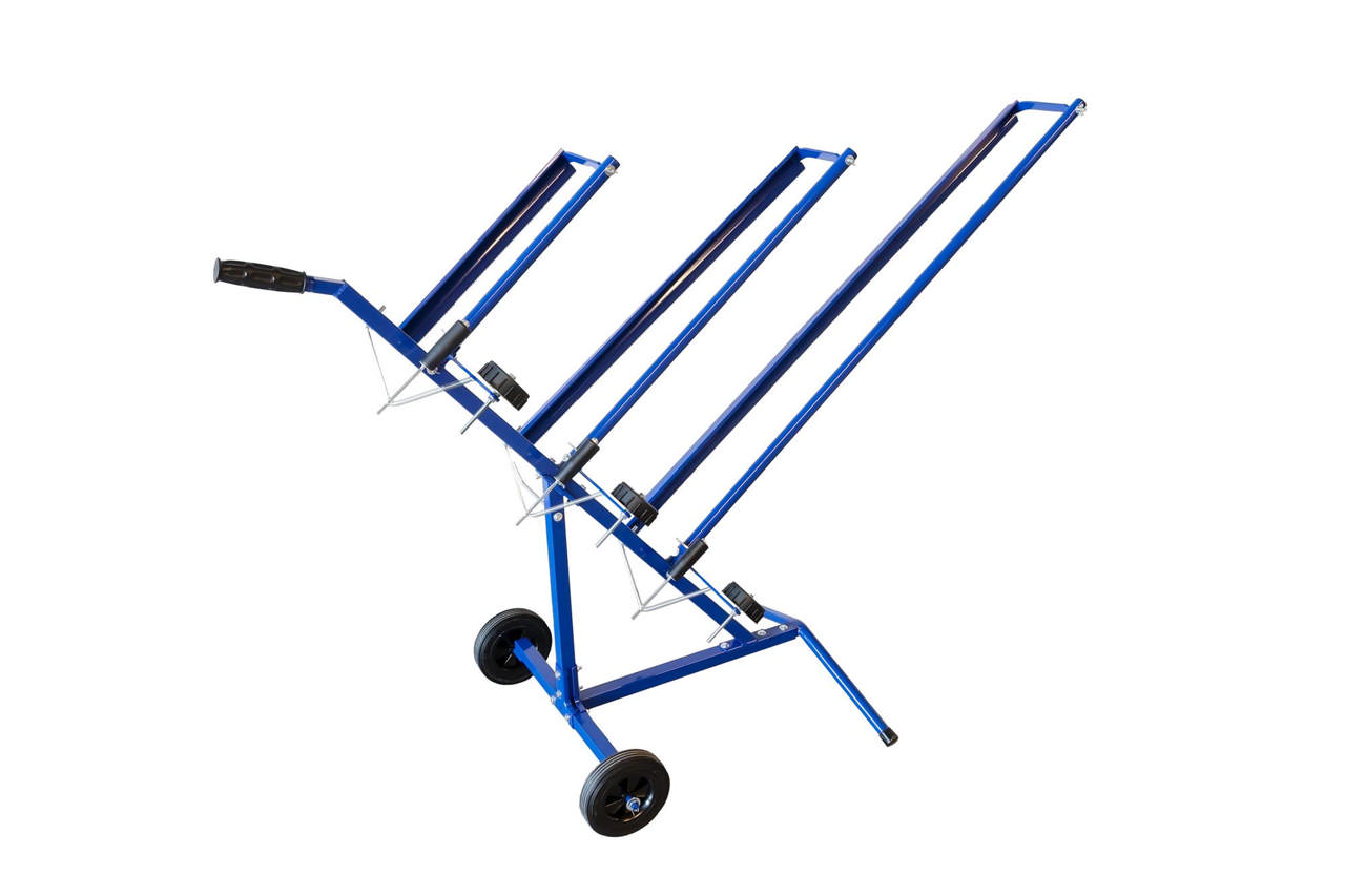 EQU 57 - Papierstandaard voor 3 rollen (30, 60 en 90cm)