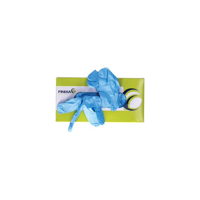 GCN - Gants jetables nitril bleu - 100p.