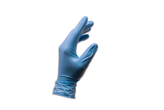 GCN - Gants jetables nitril bleu - 100p.