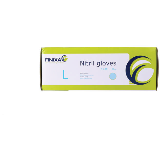 GCN - Gants jetables nitril bleu - 100p.