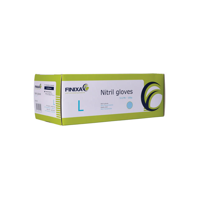 GCN - Gants jetables nitril bleu - 100p.