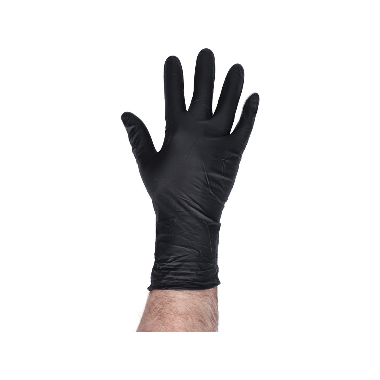 GLB - Gants longs jetables nitril noir - 60p.