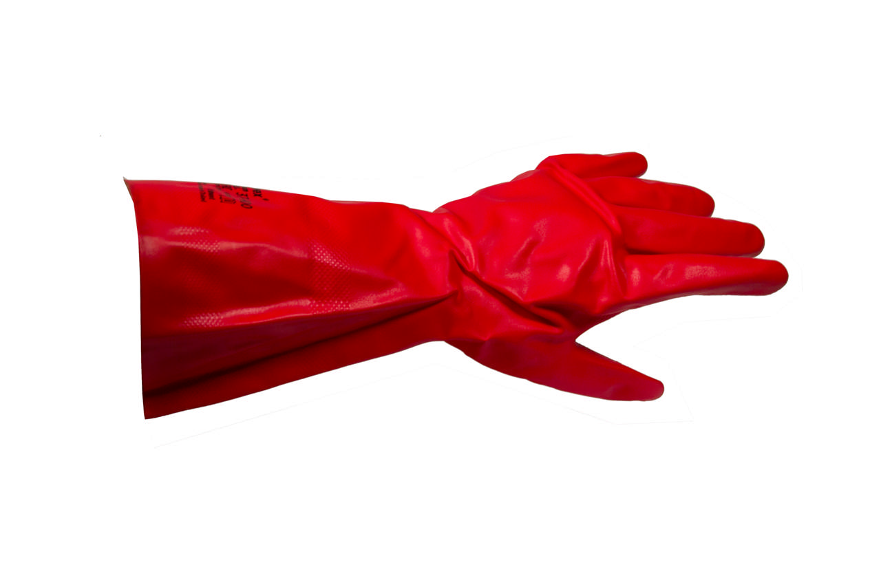 GLD - Gants nitril couleur rouge - 1 paire