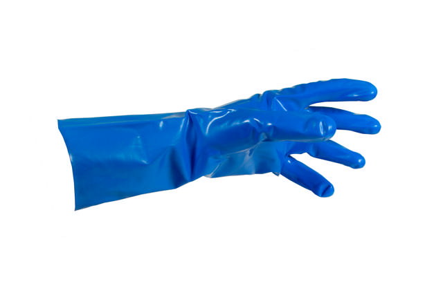 GLQ 08 - Gants résistants aux cétones bleu - M 1 paire
