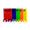 LSP 50 - Supports + capsules de codage couleur - 5p.