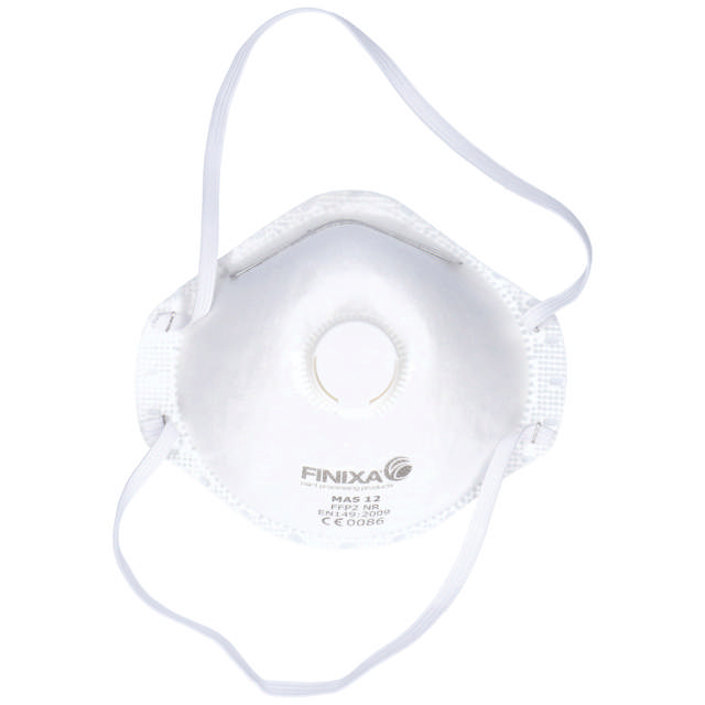 MAS 12 - Masque anti-poussière P2 avec valve - 15p.