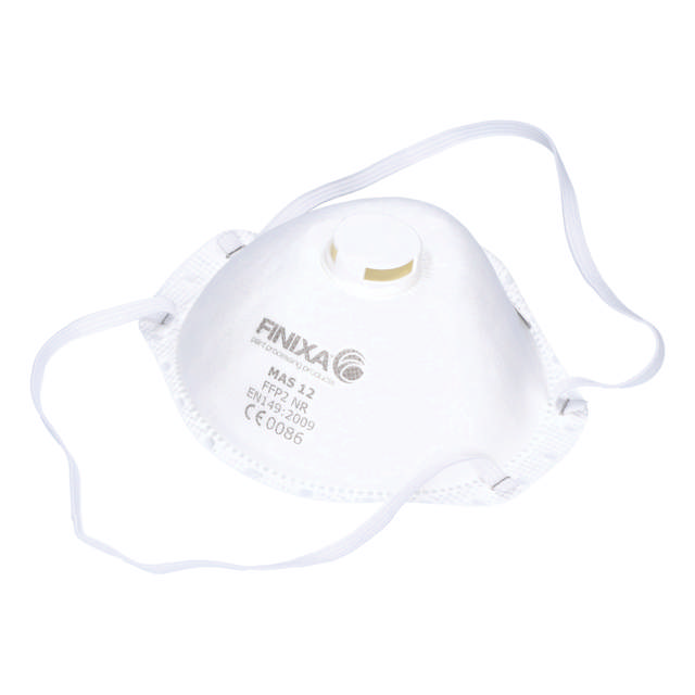 MAS 12 - Masque anti-poussière P2 avec valve - 15p.