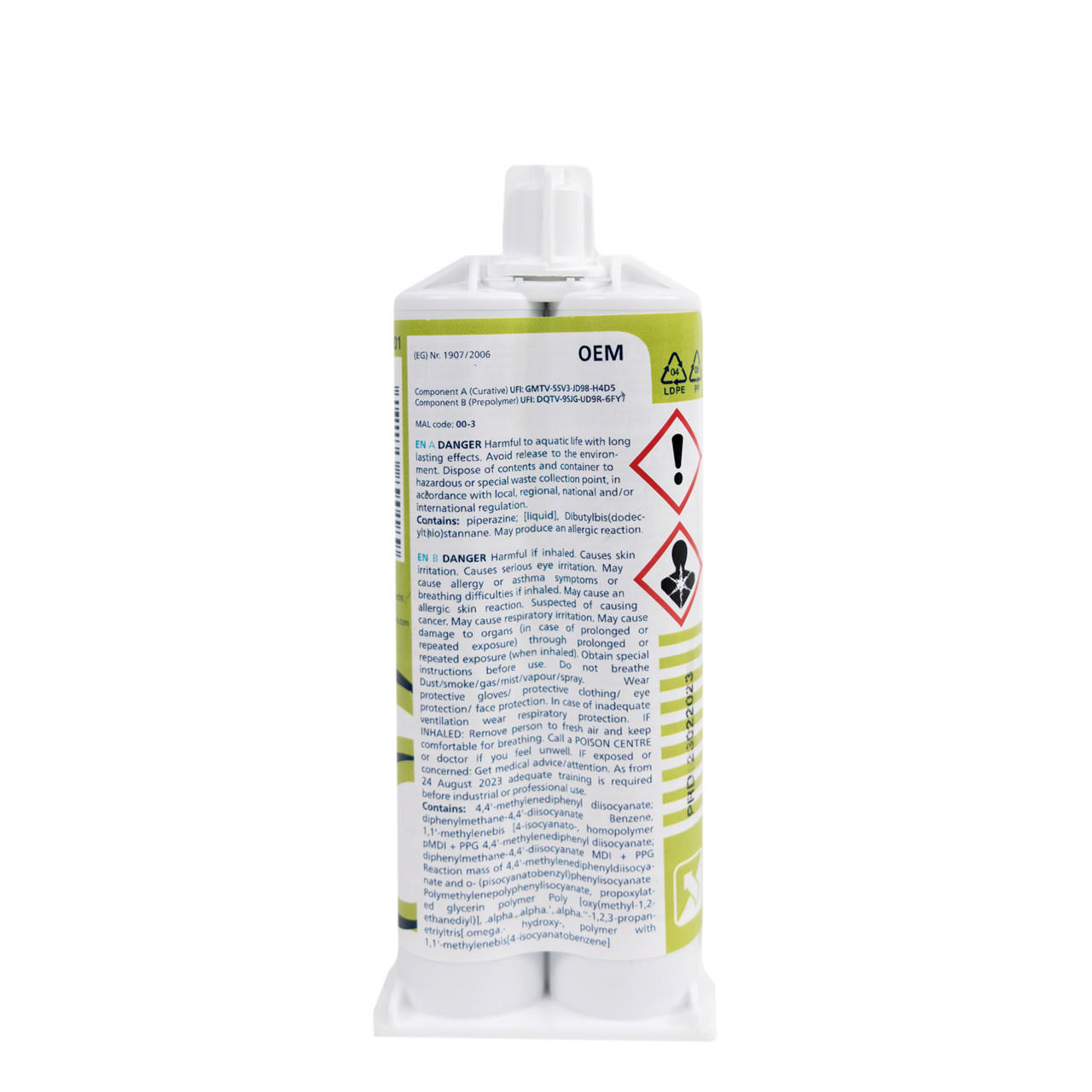 PLI - Kunststofreparatie zwart - 50ml