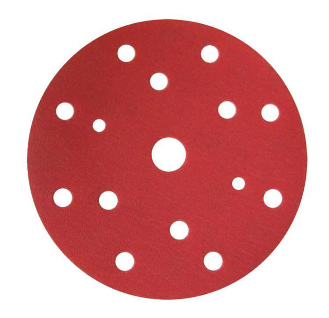 SPDA 0040 - Rot Klett-Schleifscheiben Ø150mm 15 Löcher P40 50st.