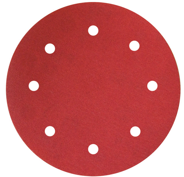 SPDE 0040 - Disques abrasifs support Ø203mm 8 tr P40 50p.