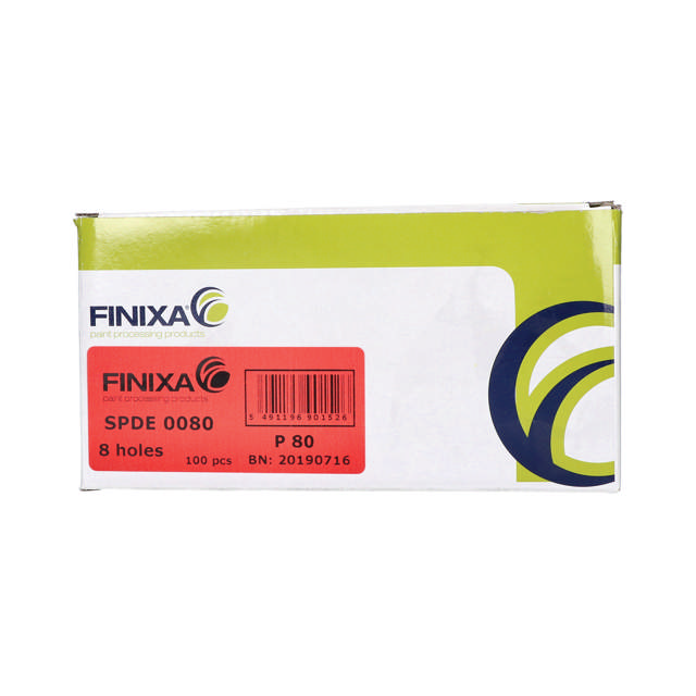 SPDE 0040 - Disques abrasifs support Ø203mm 8 tr P40 50p.