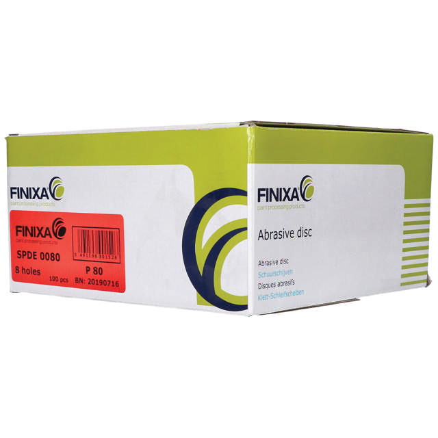 SPDE 0040 - Disques abrasifs support Ø203mm 8 tr P40 50p.