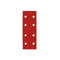 SPSB 0400 - Bandes abrasives-papier-70x198mm 8 trous P400 100p.