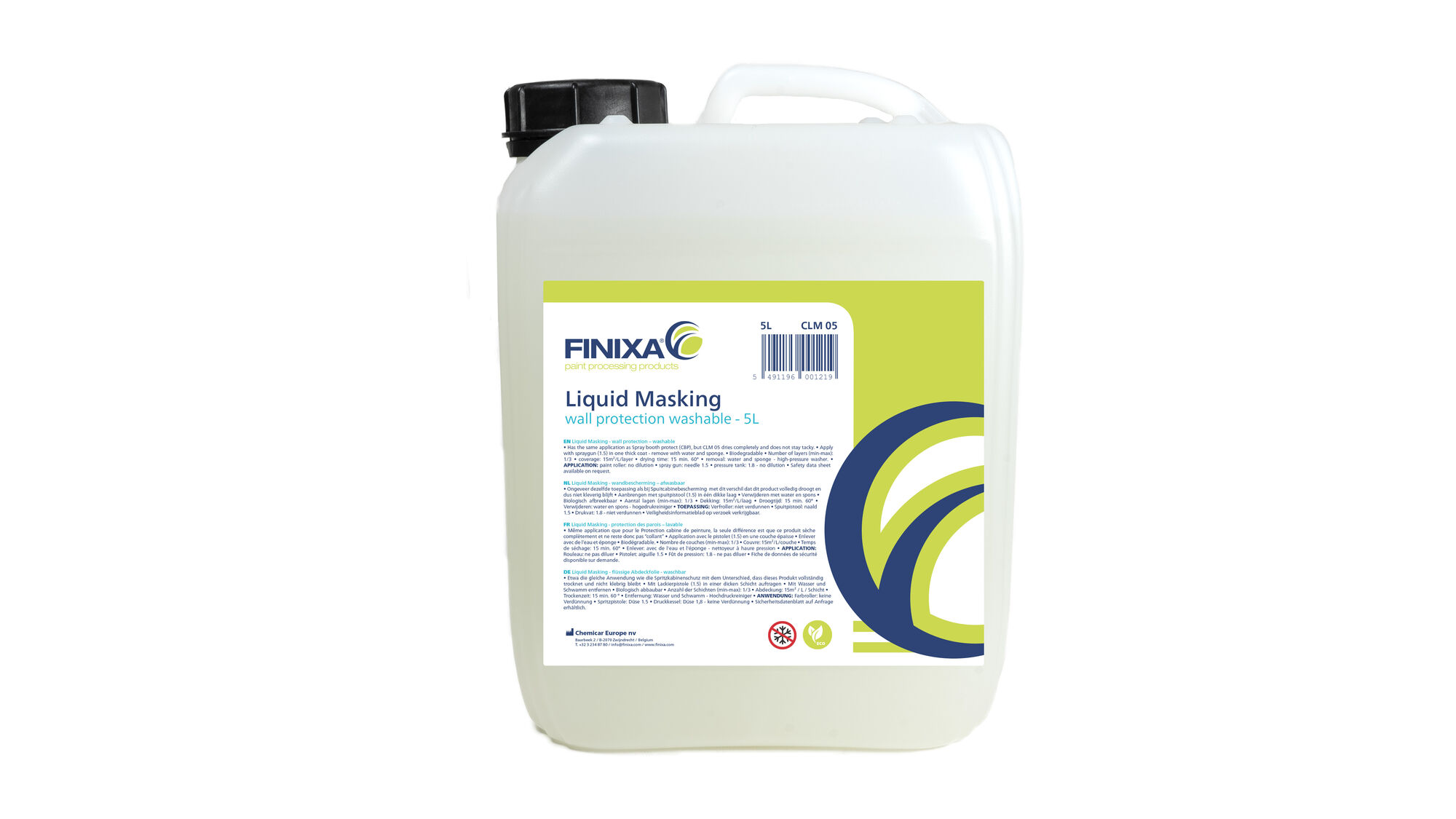 Liquid Masking wall protection - washable - Protection