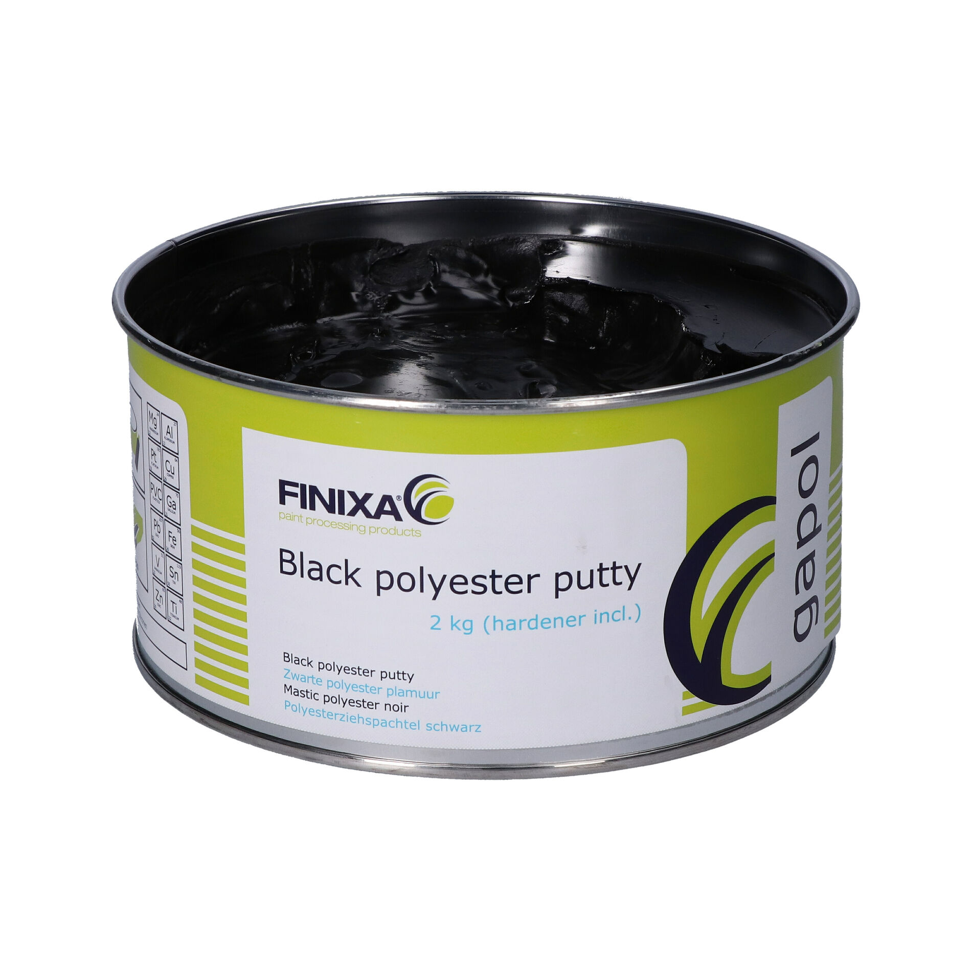 Mastic polyester noir - GAPOL - Mastics polyester