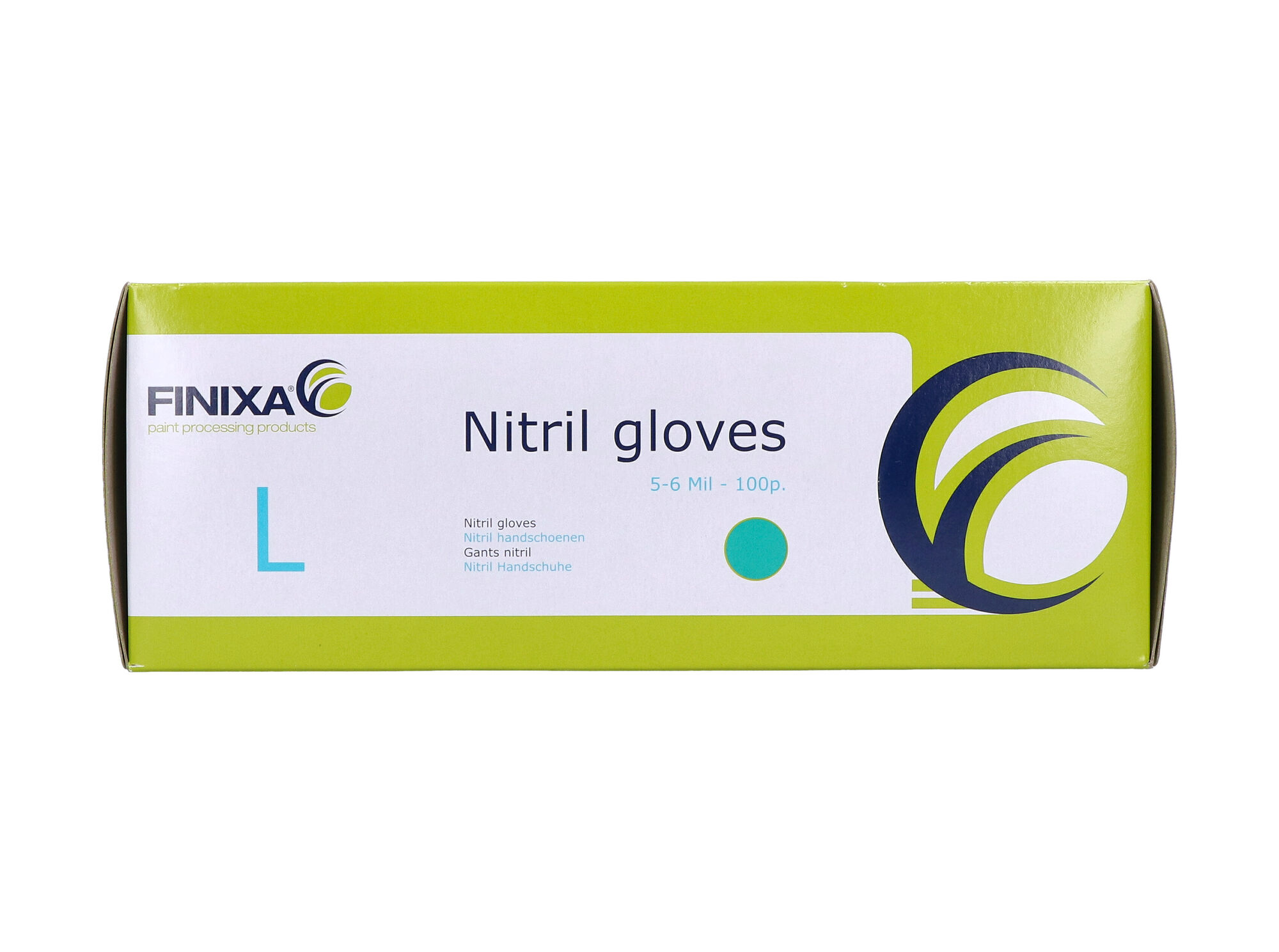 Finixa gants jetables nitril vert - (M / L / XL) / 100 pcs de ALL4AUTO :  informations et documentations