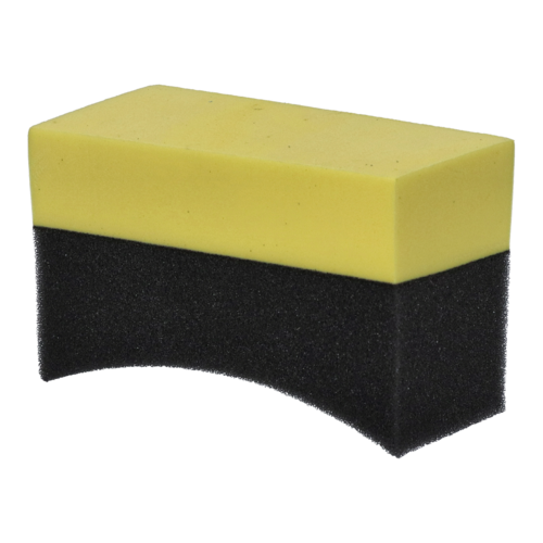 Black tyre gel applicator sponges