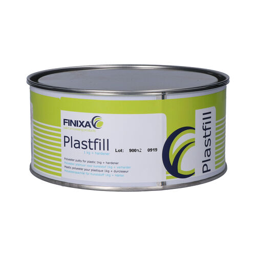 Plastfill - polyester putty for plastic