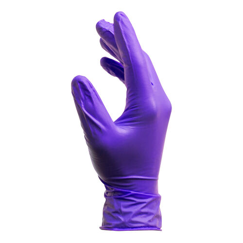 Nitril disposable gloves Purple