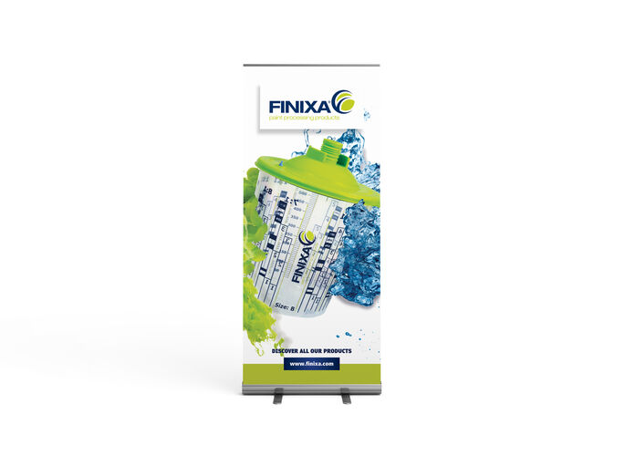 Standard roll-up banner 85x200 (cup)